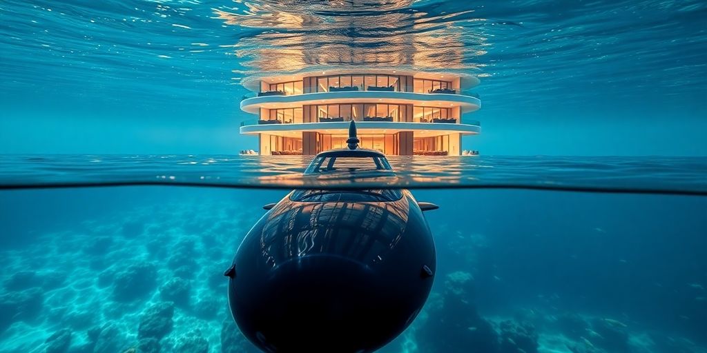 Read more about the article Submarinos privados y hoteles submarinos para los verdaderamente ricos