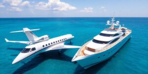 Read more about the article Combinaison de voyages en jet privé et en yacht pour l’itinéraire ultime