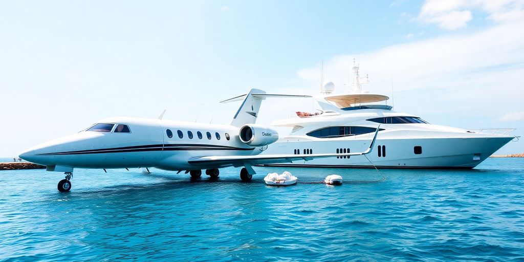 Read more about the article Comment Combiner Jets Privés et Yachts pour un Voyage de Luxe Sans Couture