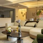 Algarve Ocean Villas with Private Coves and Wellness Suites A living room filled with lots of furniture