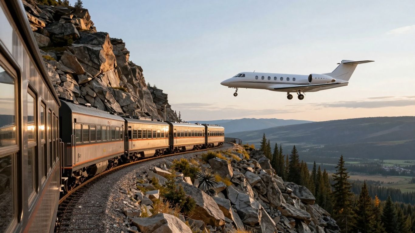 You are currently viewing Rocky Mountaineer vs Jet for Time-Efficient Canada Routes