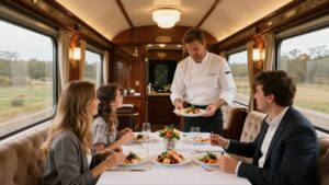 Read more about the article Private Rail Car Hire with Chef and Butler for Family Trips