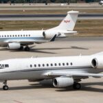 Praetor and Longitude jets on tarmac