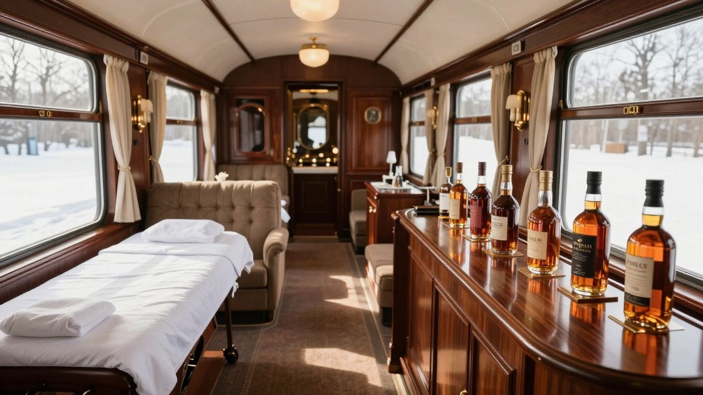 You are currently viewing Belmond Royal Scotsman with Spa Car and Whisky Tastings